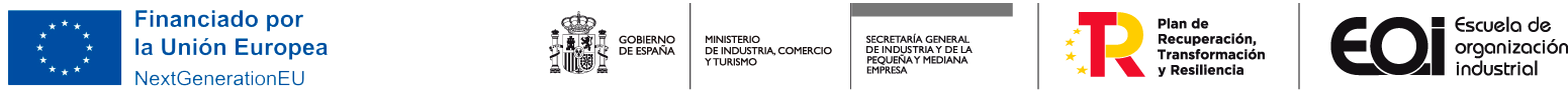 Logos Programa Activa Ciberseguridad de la EOI